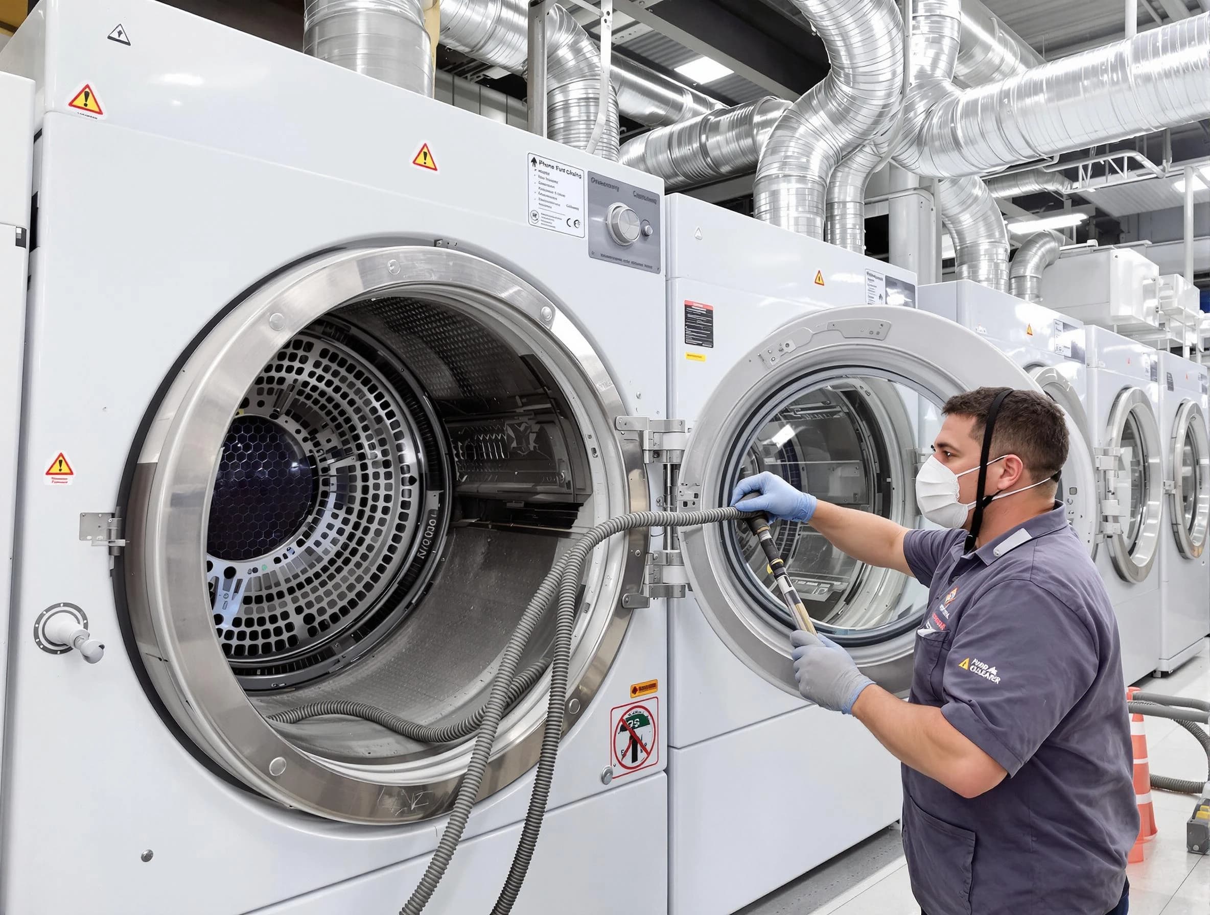 Industrial-grade dryer vent cleaning by Buford Dryer Vent Cleaning in Buford