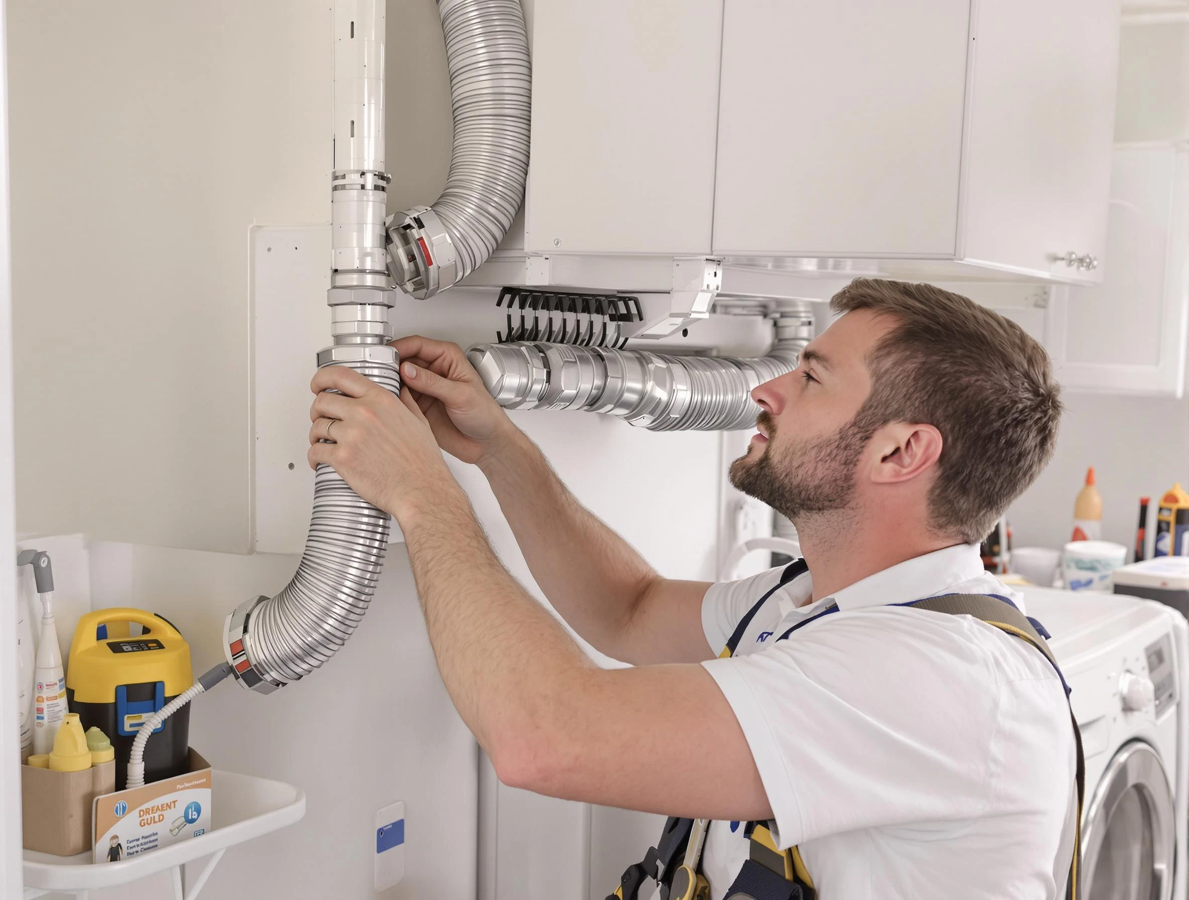 Professional dryer vent repair and installation by Buford Dryer Vent Cleaning in Buford
