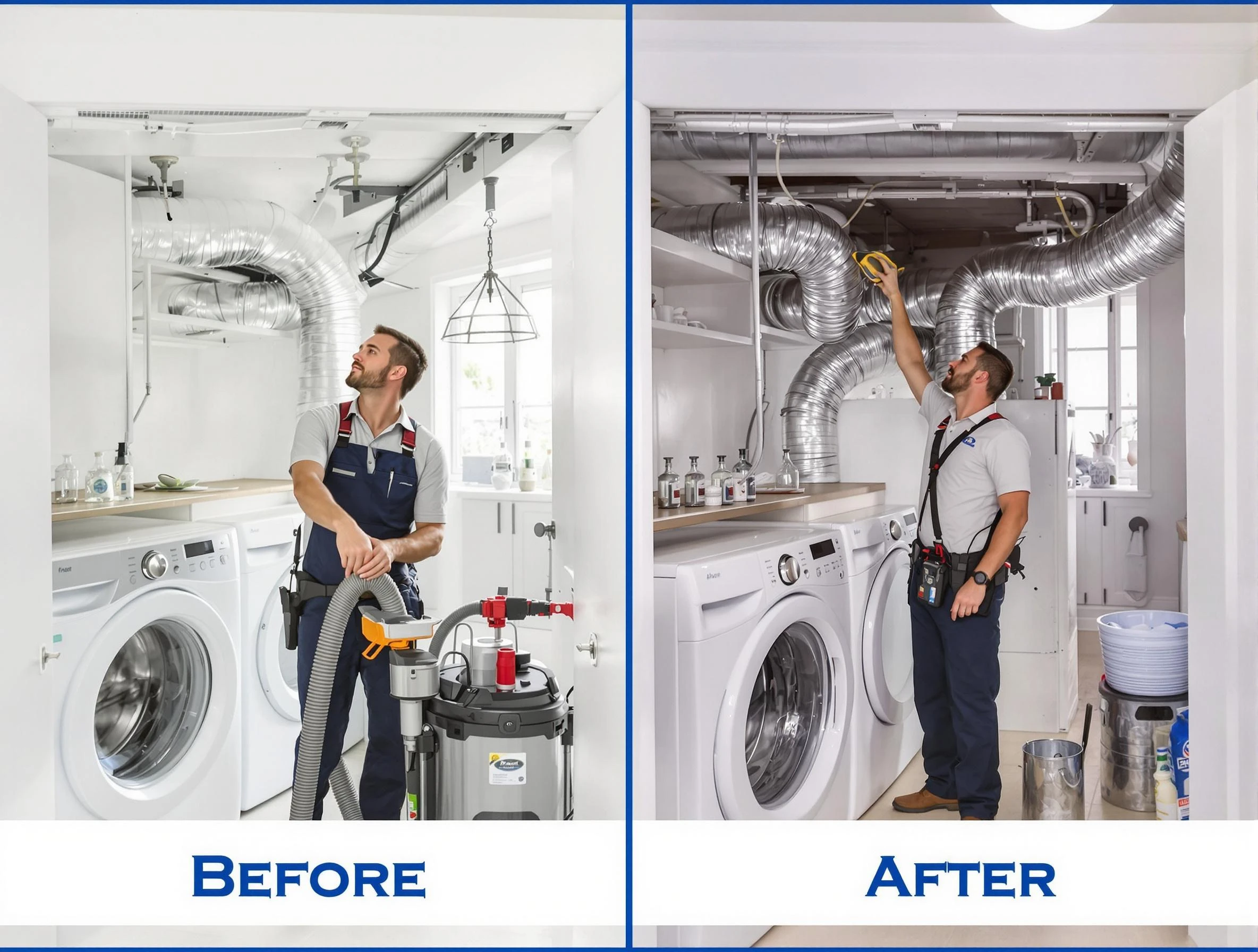 Expert gas dryer vent cleaning by Buford Dryer Vent Cleaning in Buford