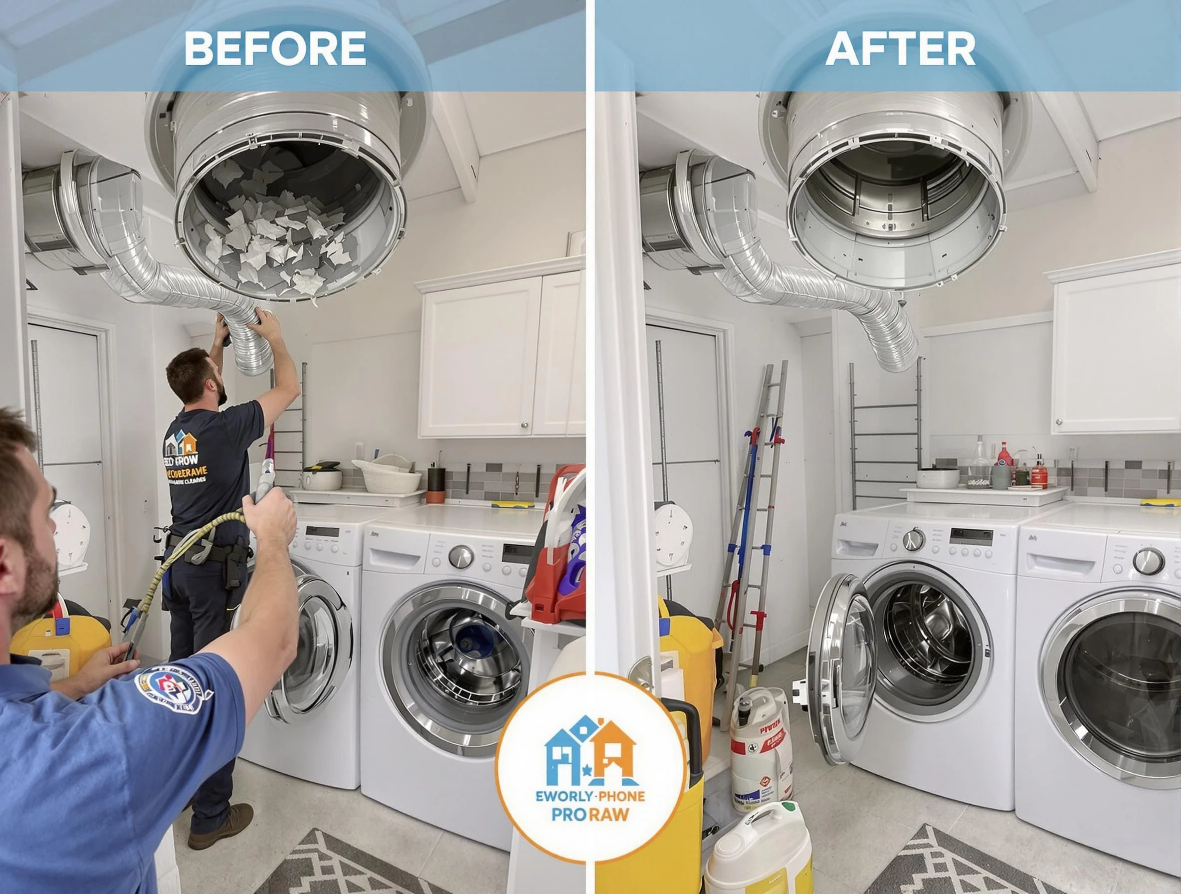 Residential dryer vent cleaning by Buford Dryer Vent Cleaning in Buford